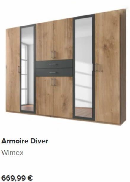 Armoire Diver  Wimex  669,99 €  