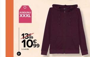 JUSQU'AU XXXL  13%  1099  Laveste 