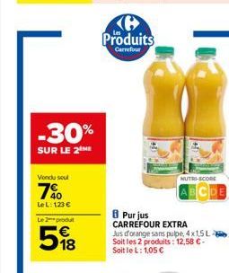 jus d'orange Carrefour