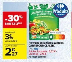 surgelés Carrefour