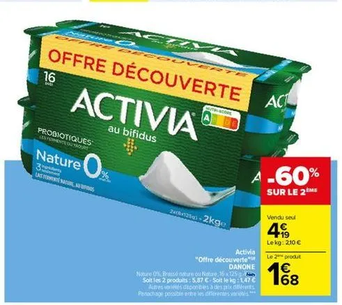 yaourt activia