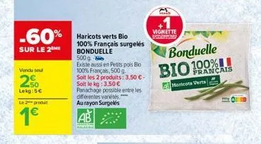 haricots verts bonduelle