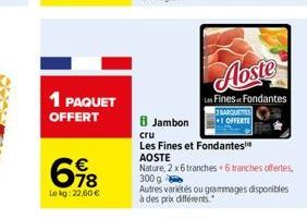 jambon Aoste