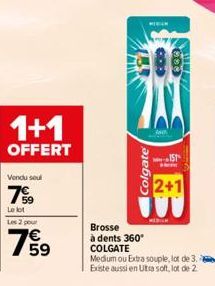 brosse à dents Colgate