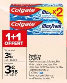 dentifrice Colgate