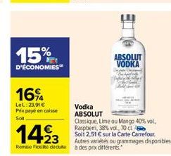 vodka Absolut