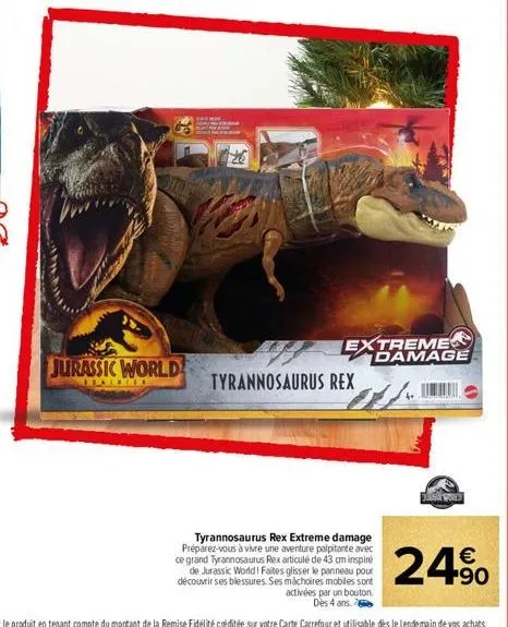 jurassic world  heale  extreme damage  tyrannosaurus rex  jan wils  24% 