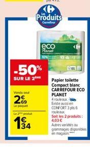 papier toilette Carrefour