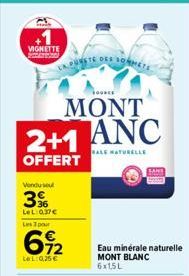 promos Mont blanc