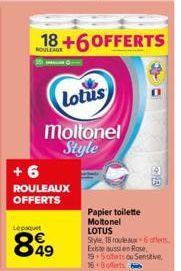 papier toilette Lotus