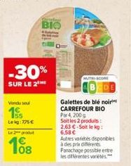 galettes de blé Carrefour