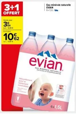 eau evian