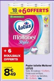 papier toilette Lotus