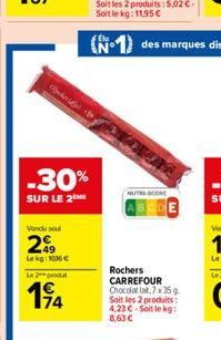 chocolat Carrefour