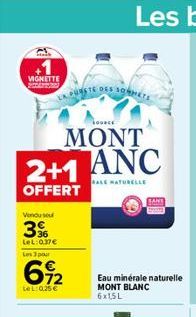 promos Mont blanc