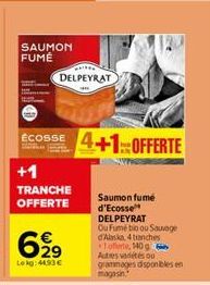 saumon fumé Delpeyrat