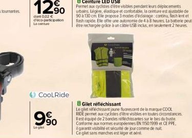 gilet réfléchissant 