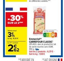 emmental Carrefour