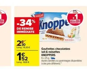 soldes knoppers