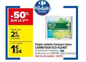 papier toilette Carrefour