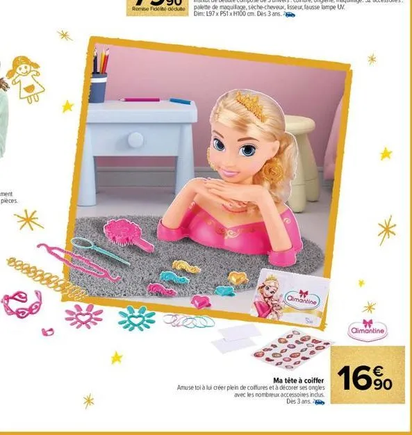 Coffret Maquillage Disney Princesses : le coffret à Prix Carrefour