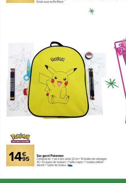 sac à dos Pokemon