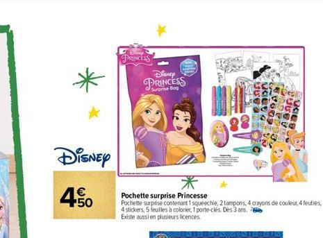 crayons de couleur Disney