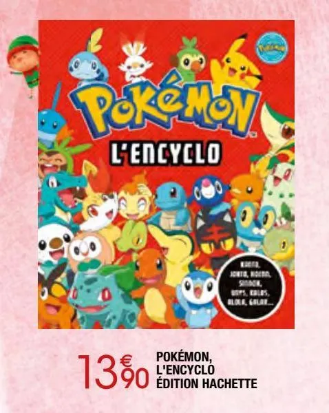 pokémon l'encyclo édition hachette