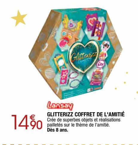 Glitterizz coffret de l'amitié