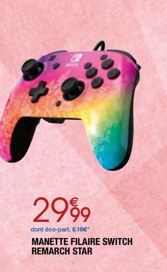 manette filaire switch remarch star