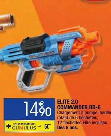 elite 2.0 commander rd-6