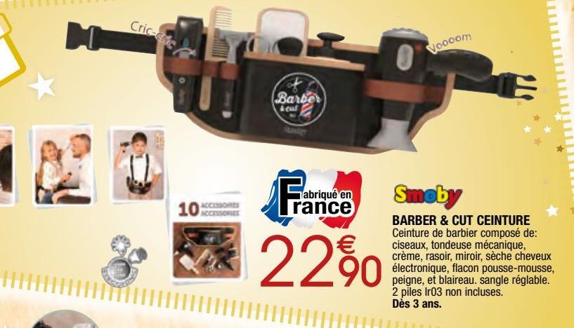 Barber & cut ceinture