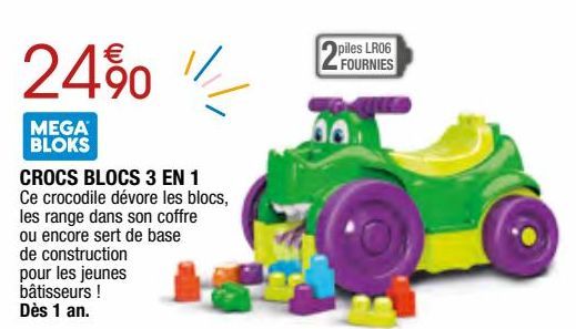 Crocs blocs 3 en 1