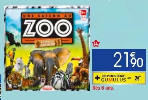 une saison au zoo