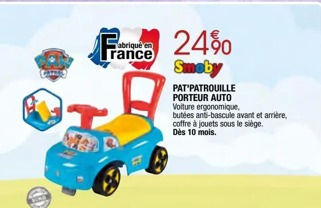 pat'patrouille porteur auto