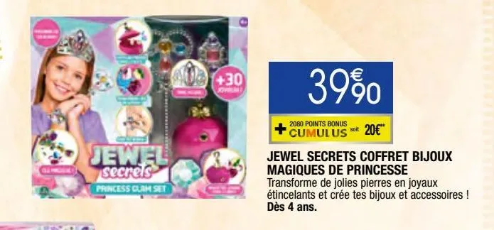 jewel secrets coffret bijoux magiques de princesse