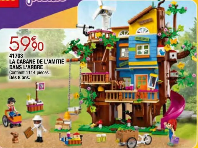 la cabane de l'amitié dans l'arbre