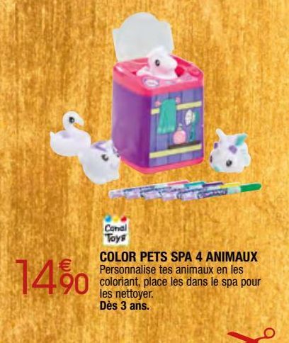 Color pets SPA 4 animaux