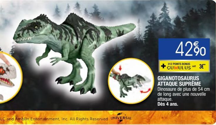 Giganotosaurus attaque suprême
