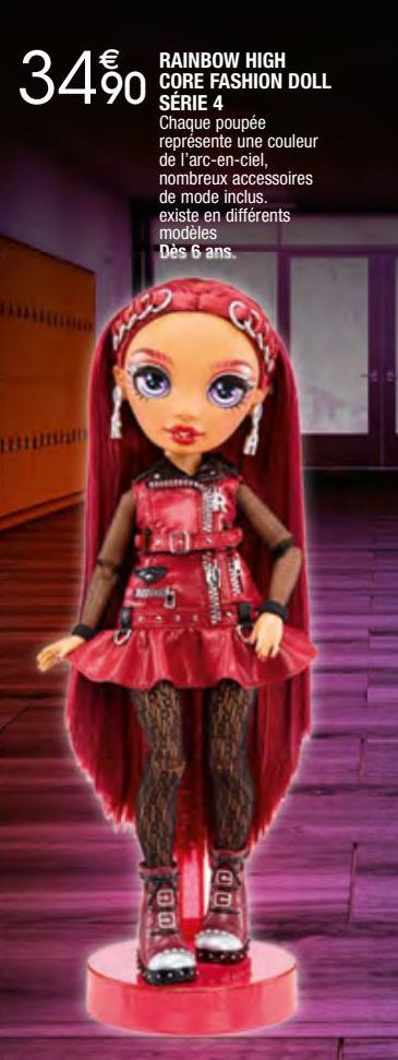 Rainbow high core fashion doll série 