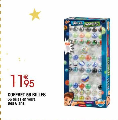 Coffret 56 billes