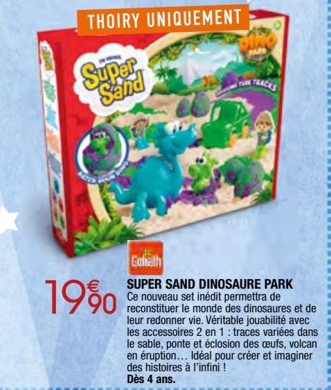 Super sand dinosaure park