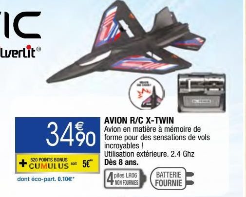 avion r/c x-twin