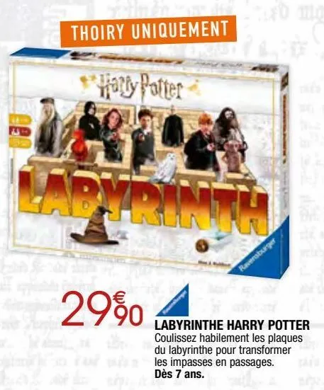 labyrinthe harry potter