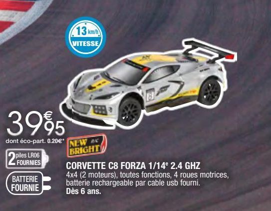 Corvette C8 forza 1/14 2.4 GHz