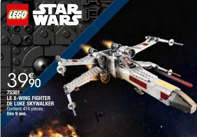 Le X-wing fighter de Luke Skywalker