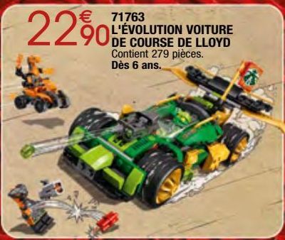 L'évolution voiture de course de lloyd