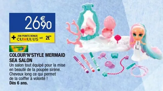 colour'n'style mermaid sea salon