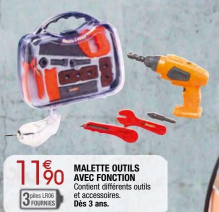 Malette outils avec fonction