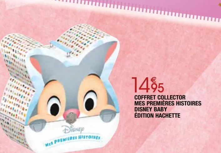 coffret collector mes premieres histoires disney baby édition hachette